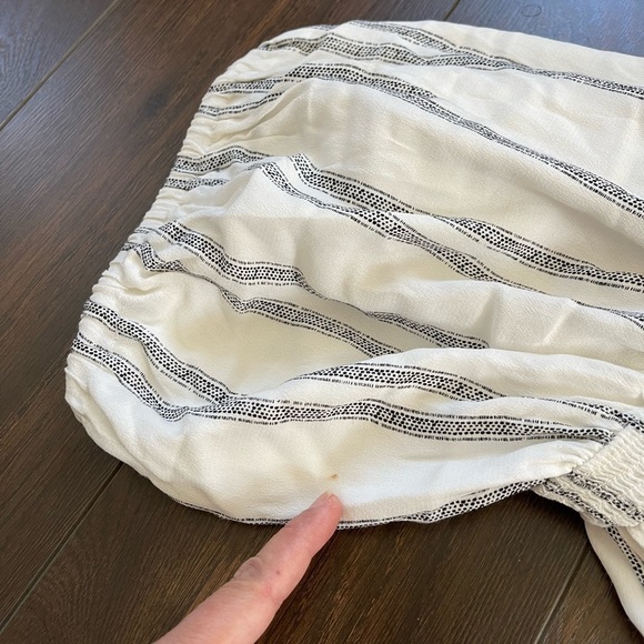 NWT Silence & Noise White Romper M - Picture 10 of 11